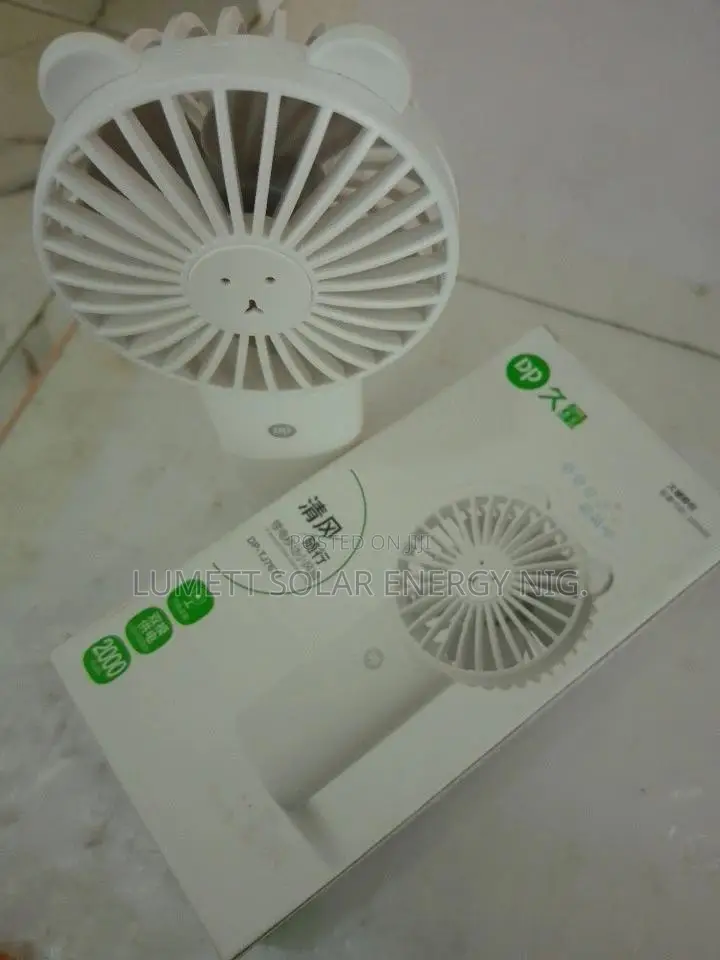 DP Mini Lithium Battery Handheld Rechargeable Fan