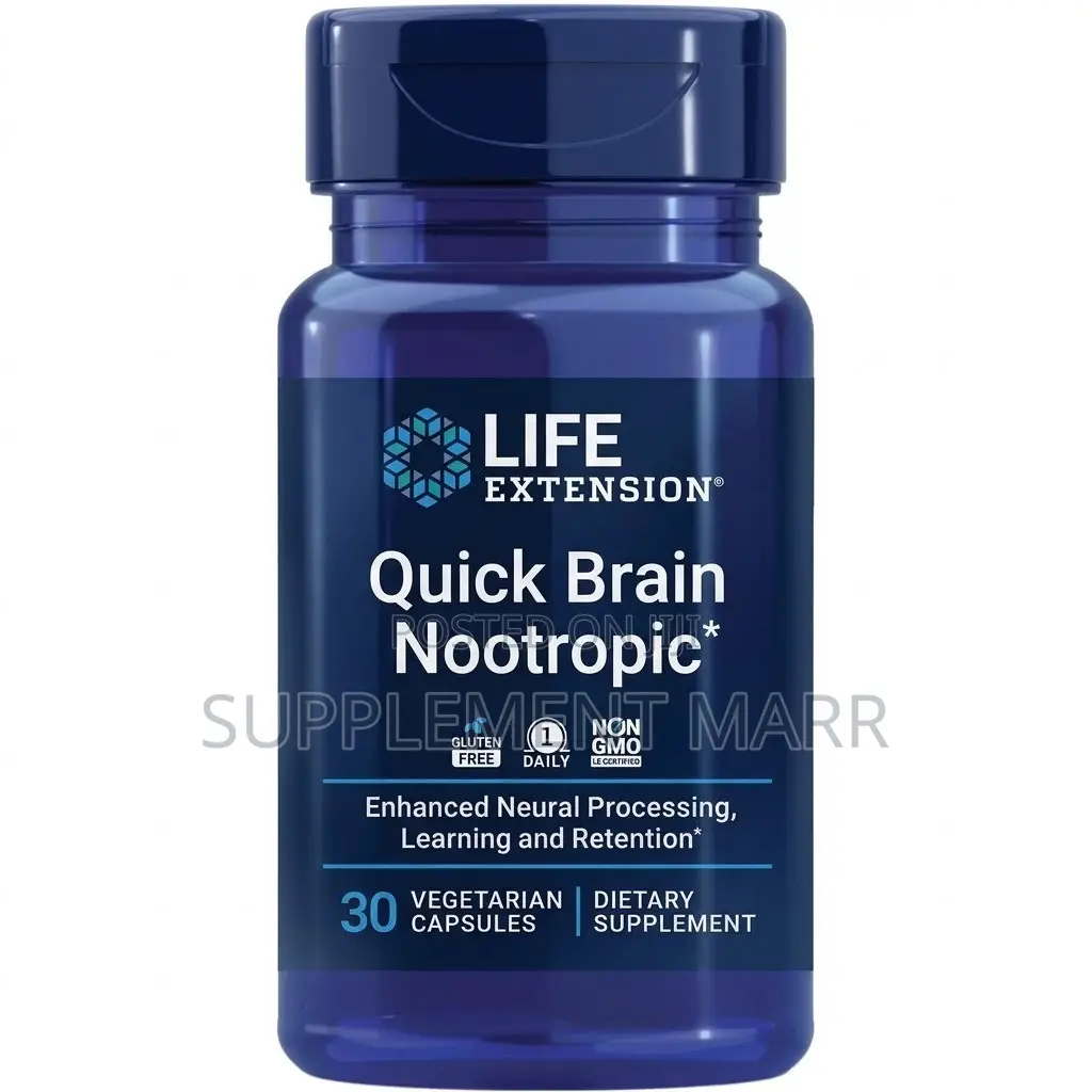 Quick Brain Nootropic X30 Capsules