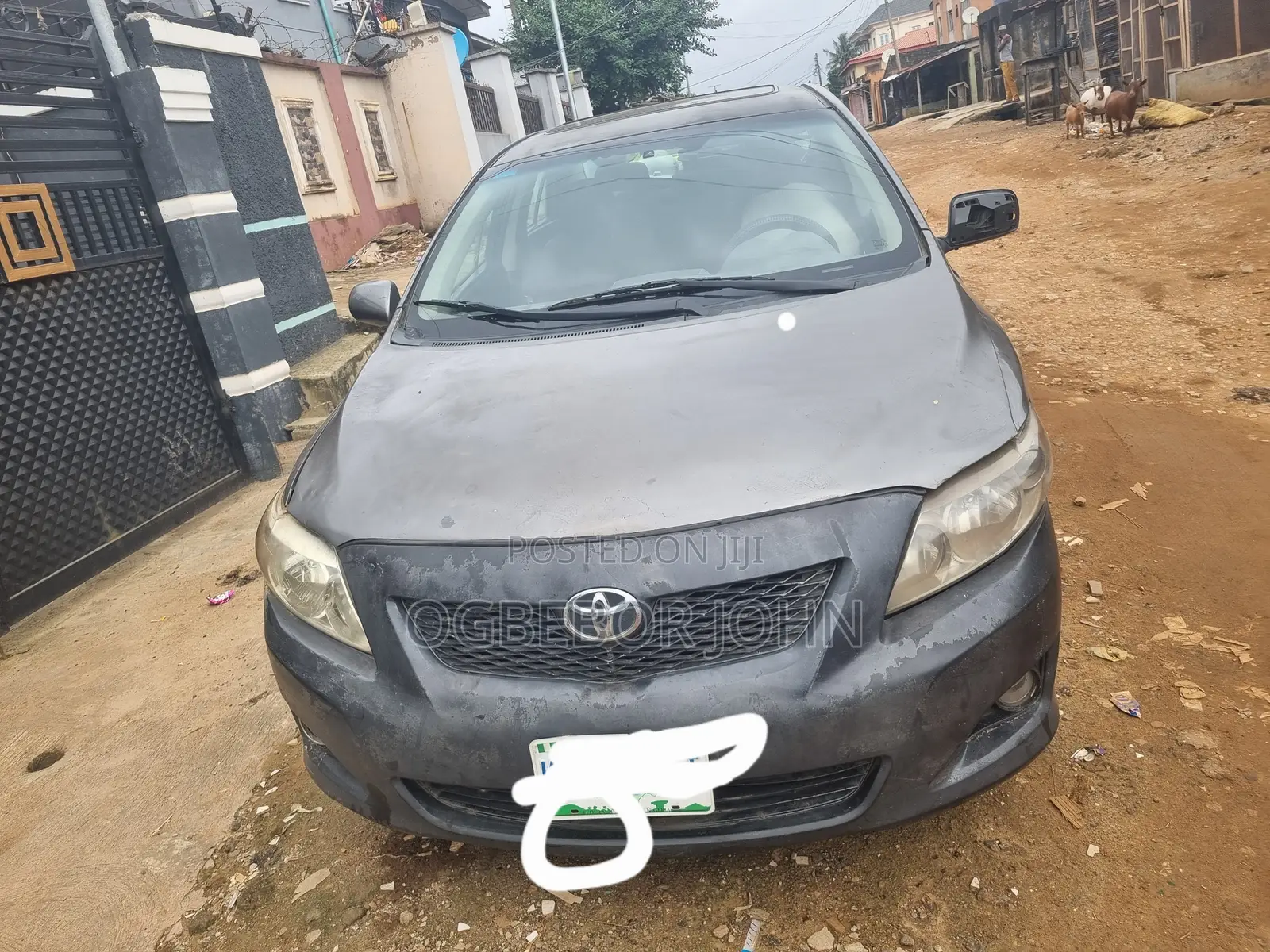 Toyota Corolla 2008 Gray