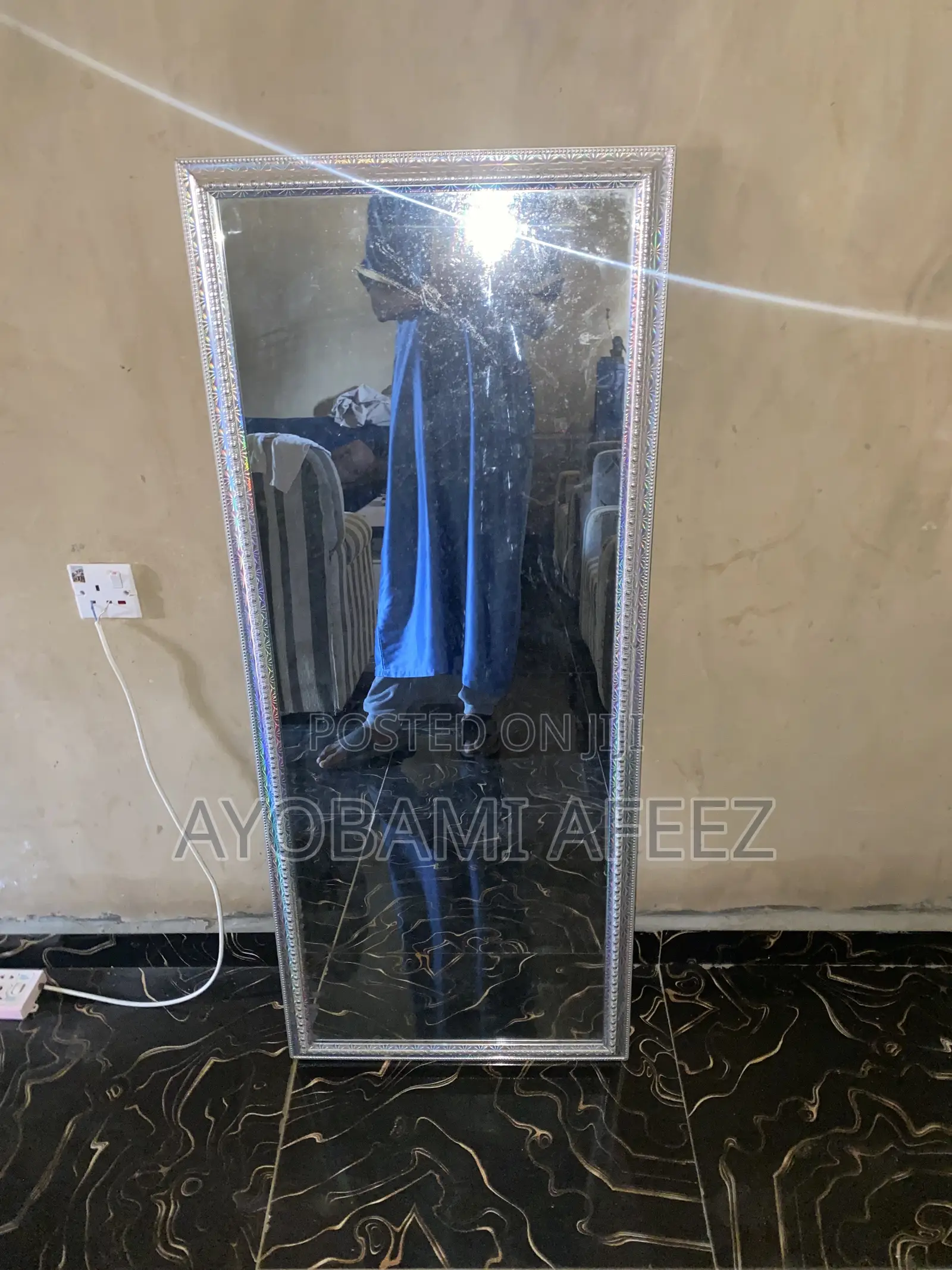Beautiful Mirror With Shining Framework