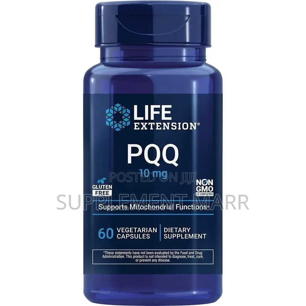 PQQ 10mg Pyrroloquinoline Quinone X60