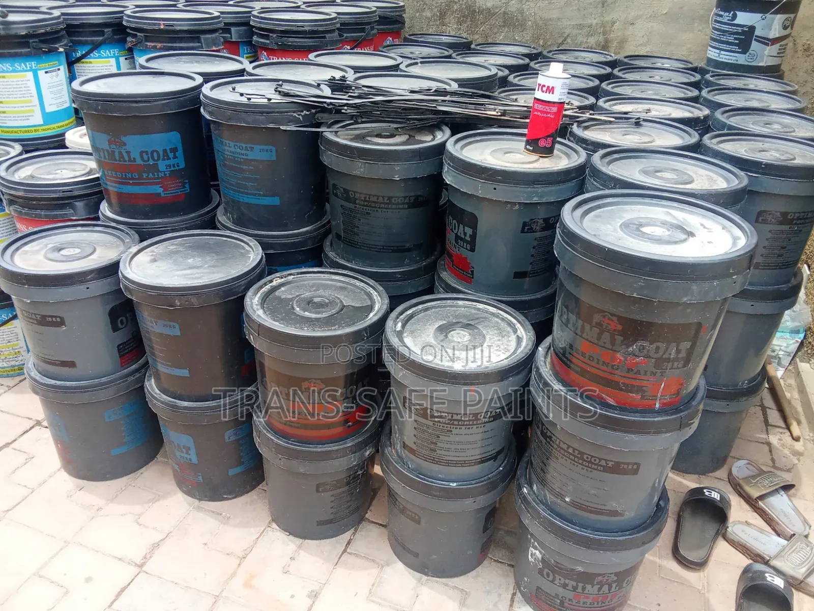 Trans-Safe POP Screeding Paint