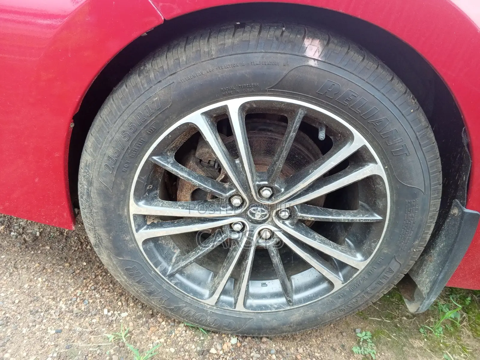 Toyota Corolla 2017 Red