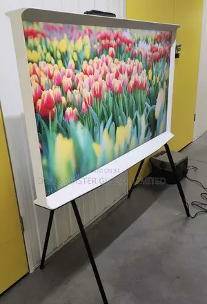 Luxury UK Used New 50 Inch SAMSUNG SERIF the QLED UHD Artwork