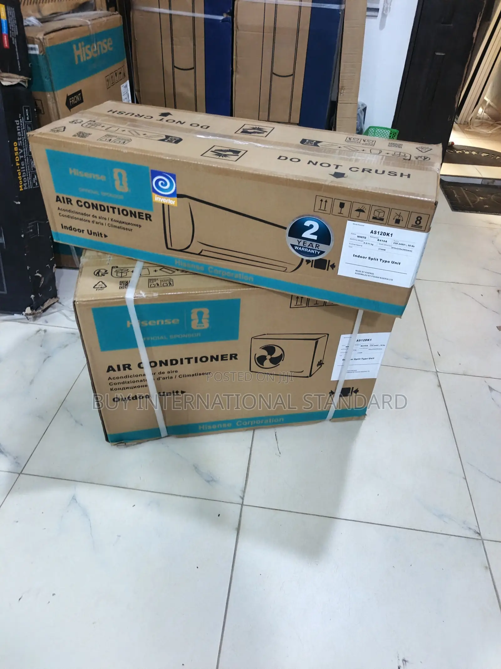 Hisense AS12DKI 1.5HP Inverter Split AC – Energy Efficient Cooling