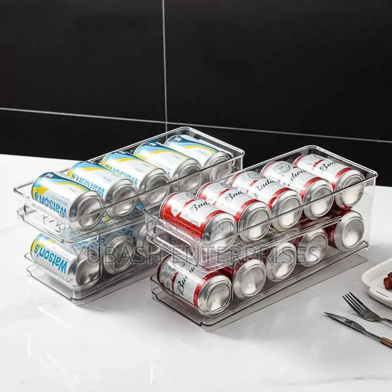 Refrigerator Acrylic Beverage Rack