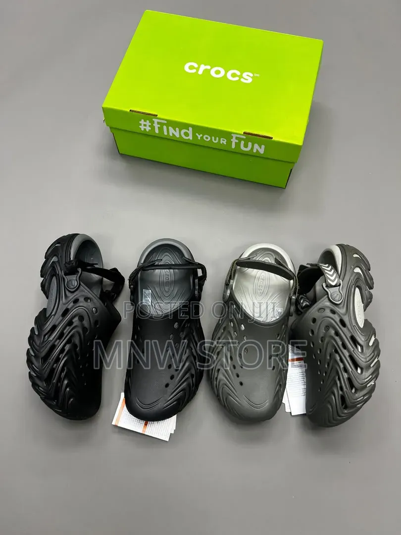 Premium Quality Echo II Chrome Crocs