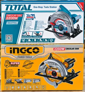 TOTAL 2200W Industrial Circular Saw | 235mm Heavy Duty Power Tool