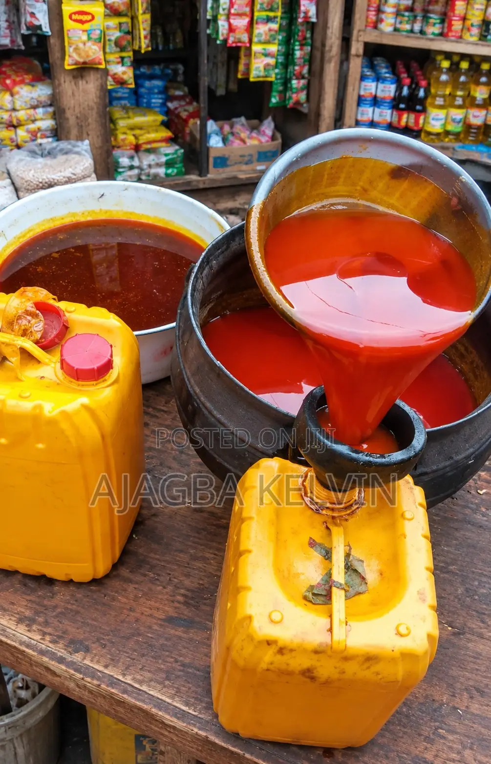 Fresh Undiluted Fresh Vllage Palm Oil