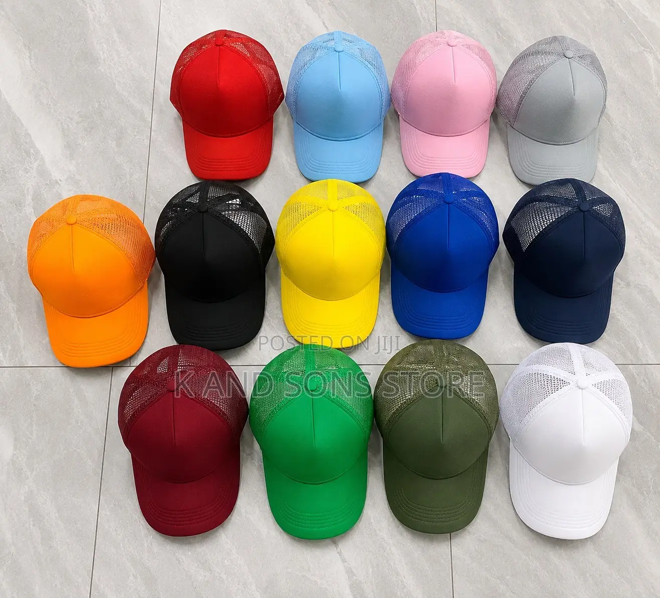 Plain Face Cap