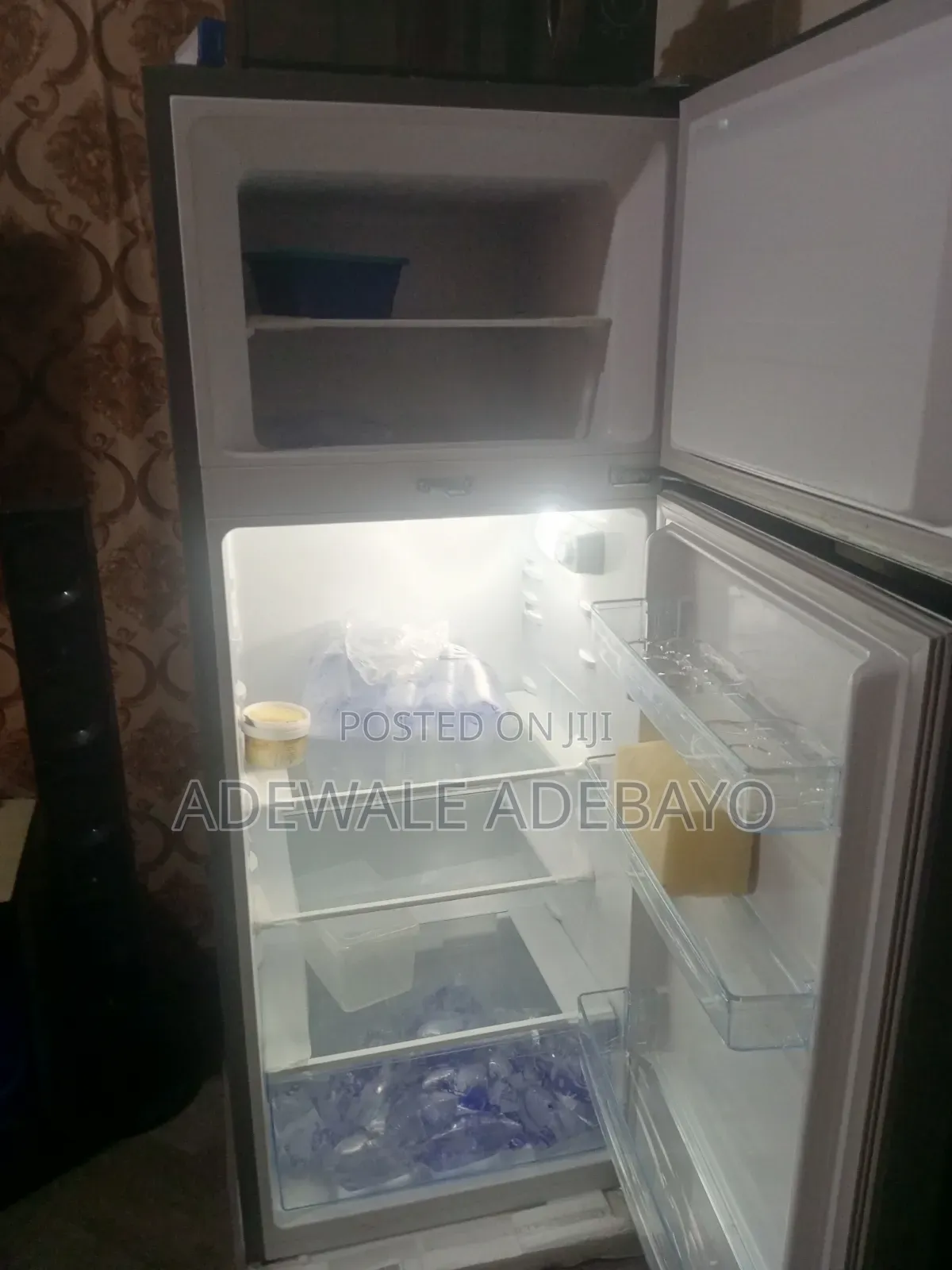 Hisense Double Door Refrigerator, Top Freezer