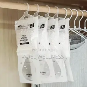 Wardrobe Dehumidifier, Moisture Absorbing, Anti Mold, Dehumidifier Bag