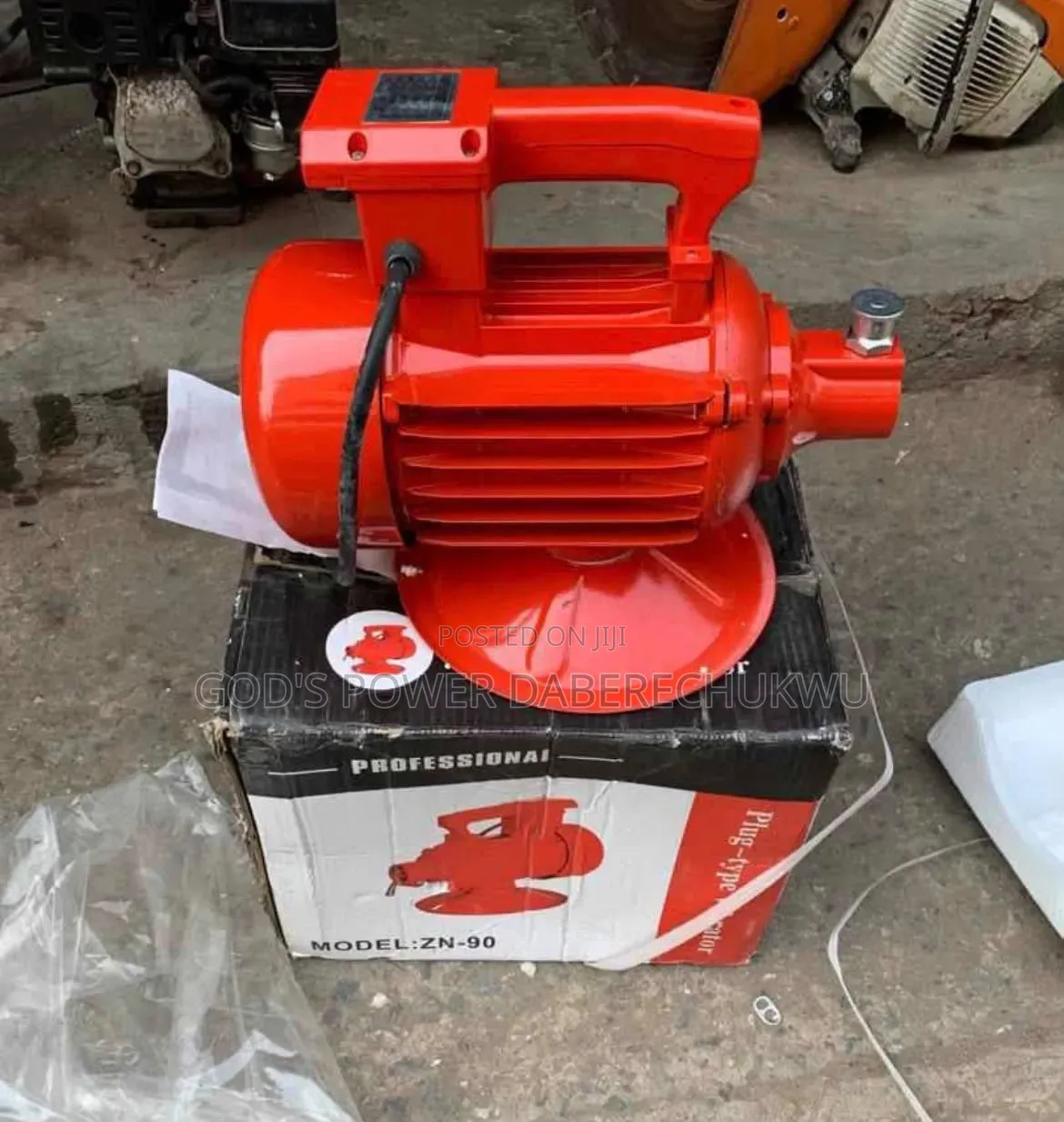 Zn-90 Model Electric Concrete Vibrator Motor