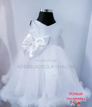 Short White Ball Dress