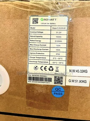 5kwh 48V Growatt Lithium Battery