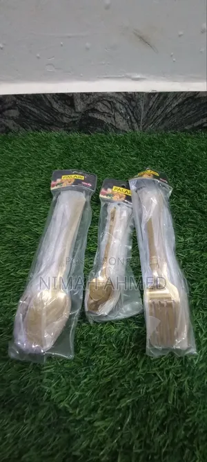 Gold Coloured Cutlery Set