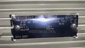 Original SIEMENS Motor 1.5kw 2hp