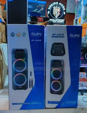 Double Alipu Pa System With 2 Wireless Microphone