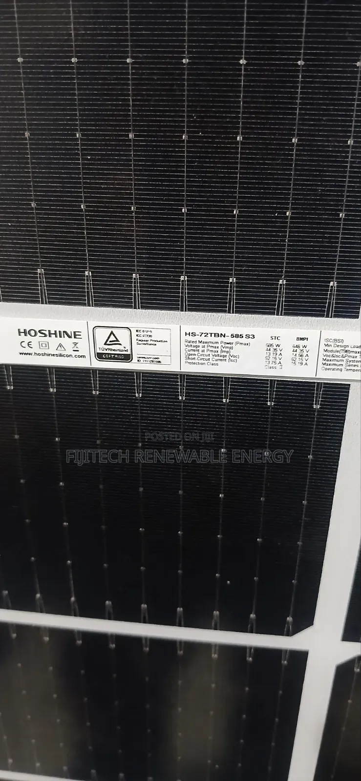 585w Solar Panel