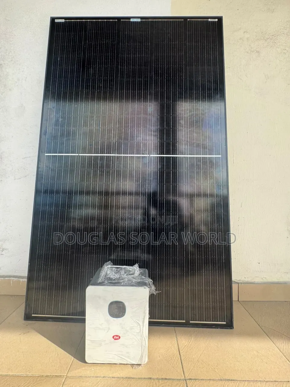 Itel Power Tank Paired With 320W Monocrystalline Panel