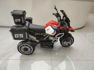 Children's Rechargeable Electric Ride-on Toy Motorcycle
