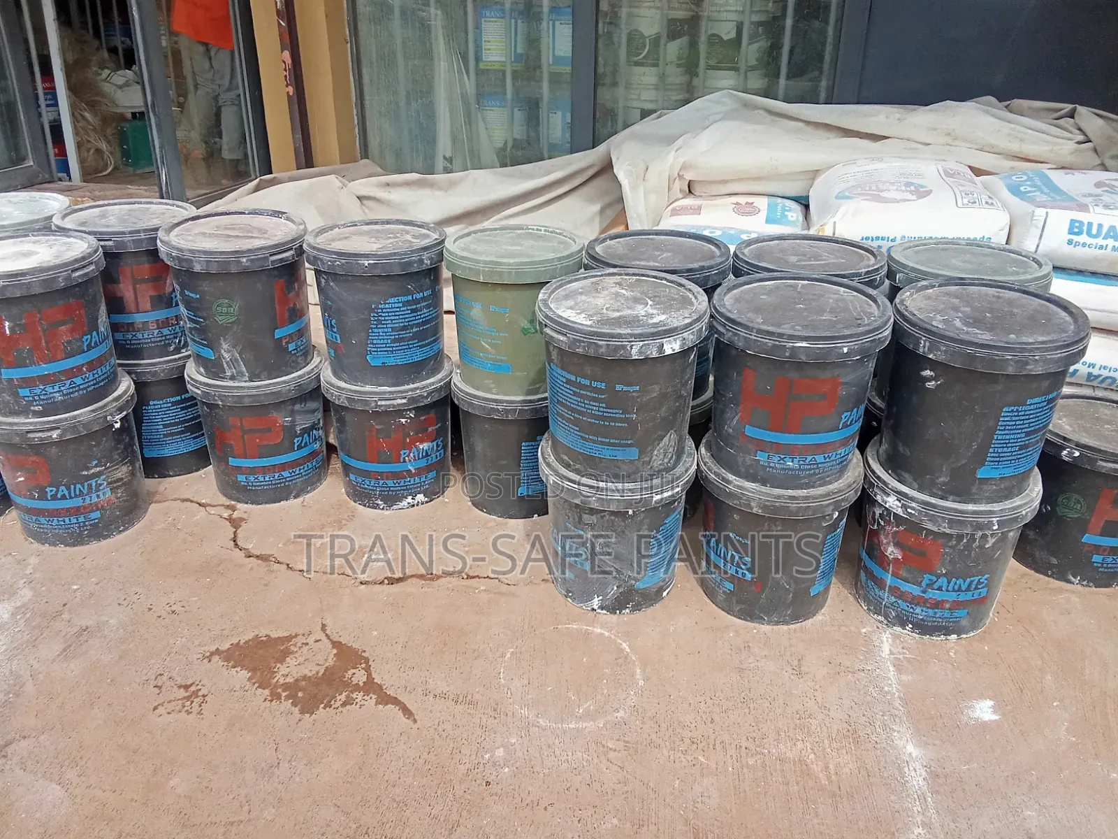 Trans-Safe POP Screeding Paint