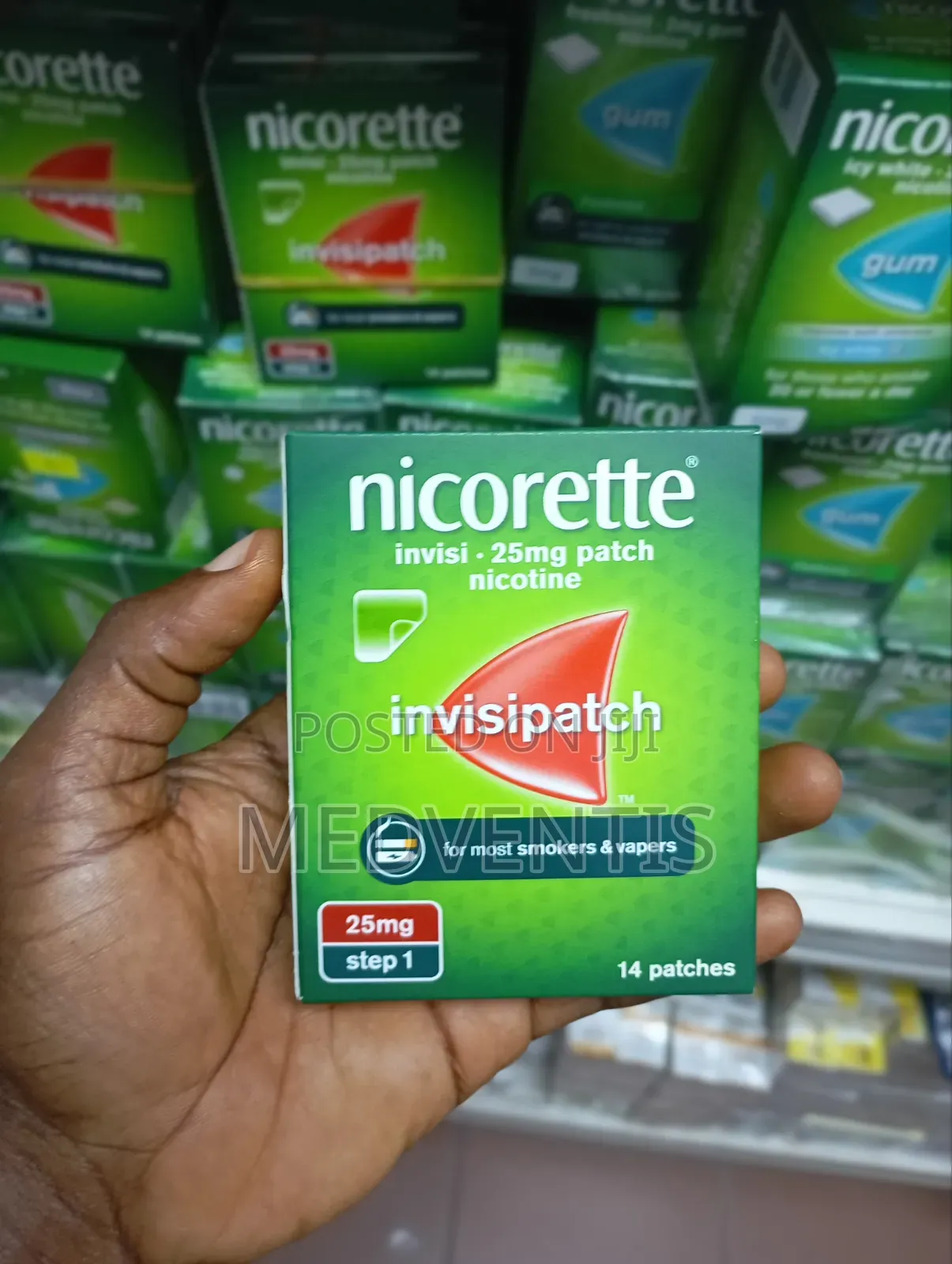 Nicorette Invisipatch Nicotine 25mg Patch