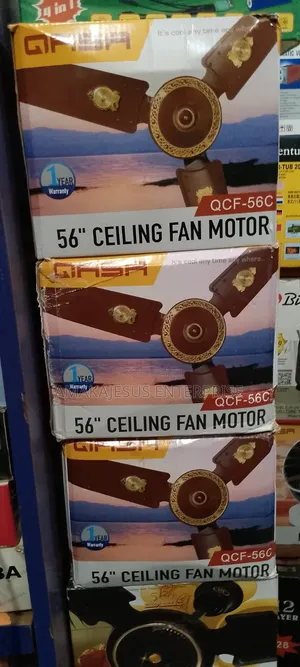Qasa 56 Inches No Noise Long Blade Ceiling Fan (QCF-56)