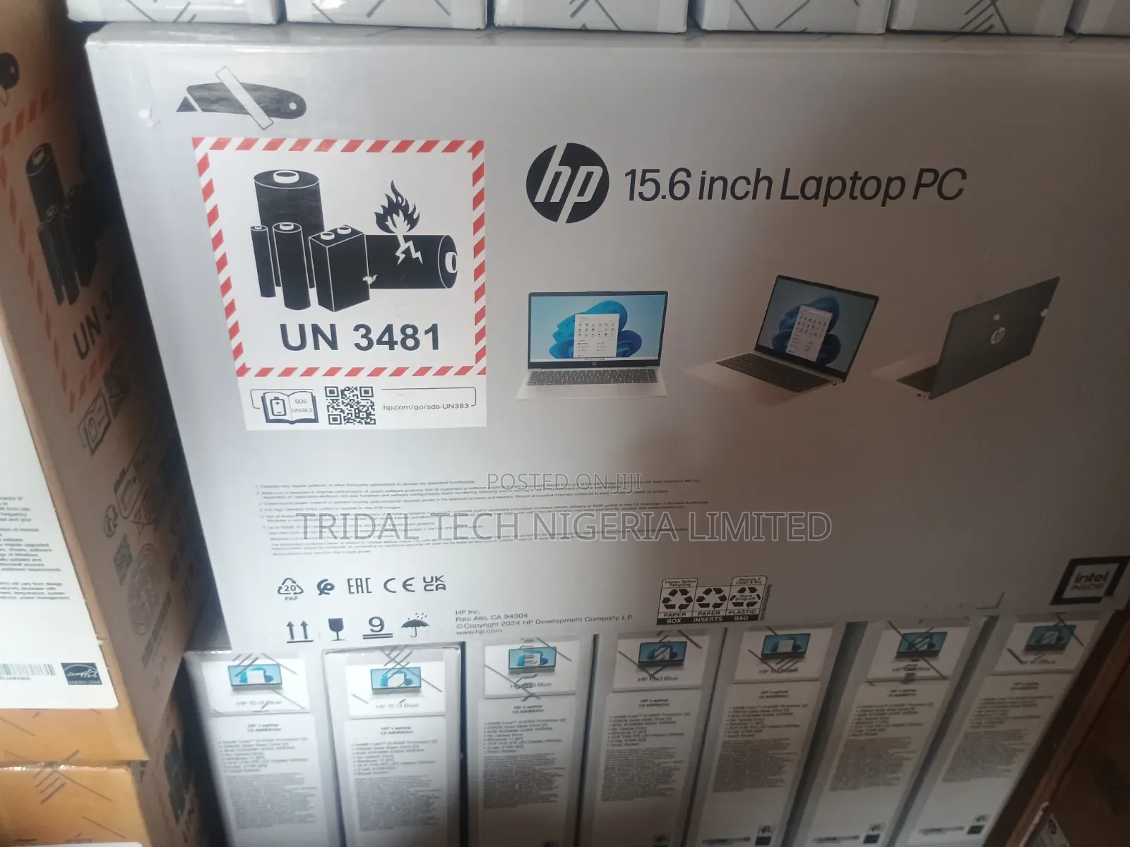 New Laptop HP 15 8GB Intel Core i3 SSD 256GB