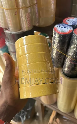 (6pcs) Pack of Masking Paper Tape