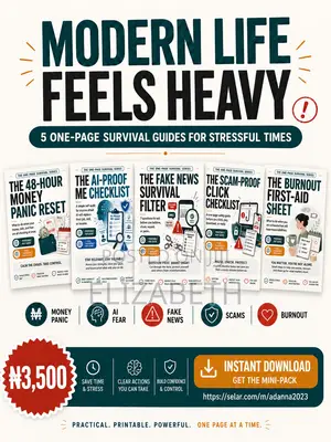 Modern Life Feels Heavy – Practical Life Reset Self-Help Guide PDF