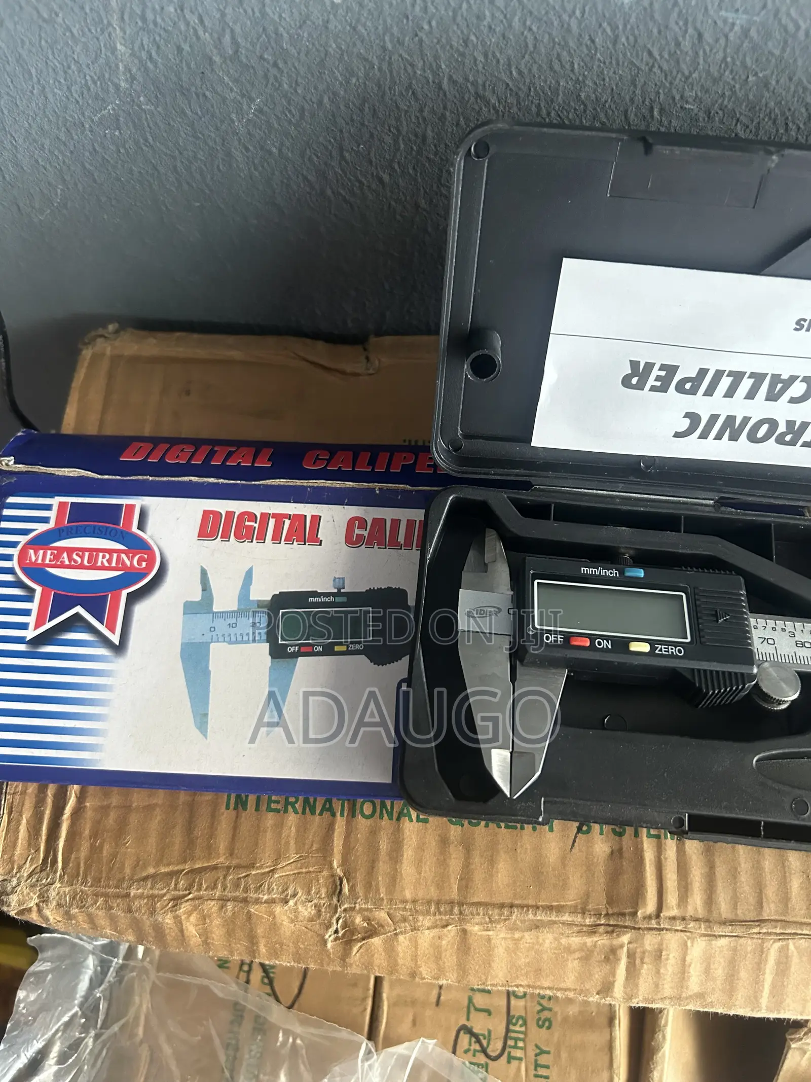 Electronic Digital Caliper (0–150mm / 6-Inch Model)