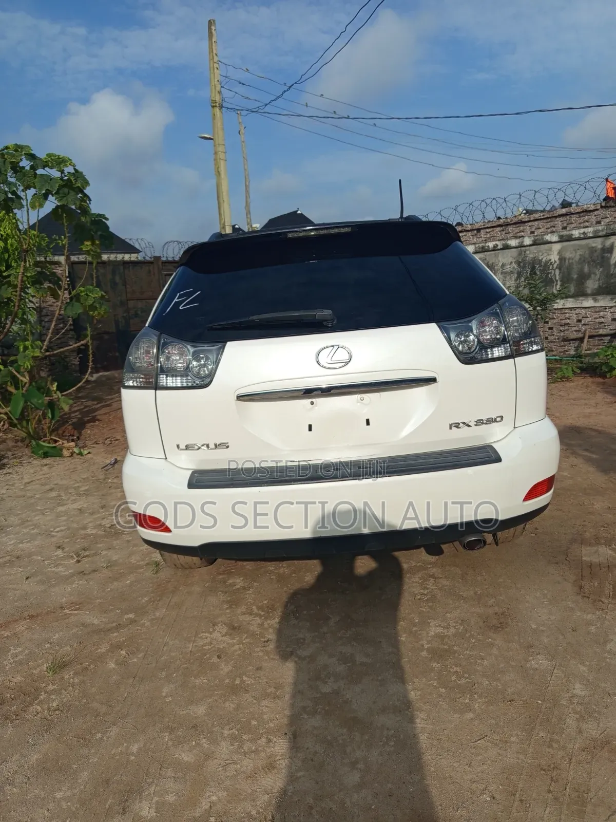 Lexus RX 330 4WD 2005 White