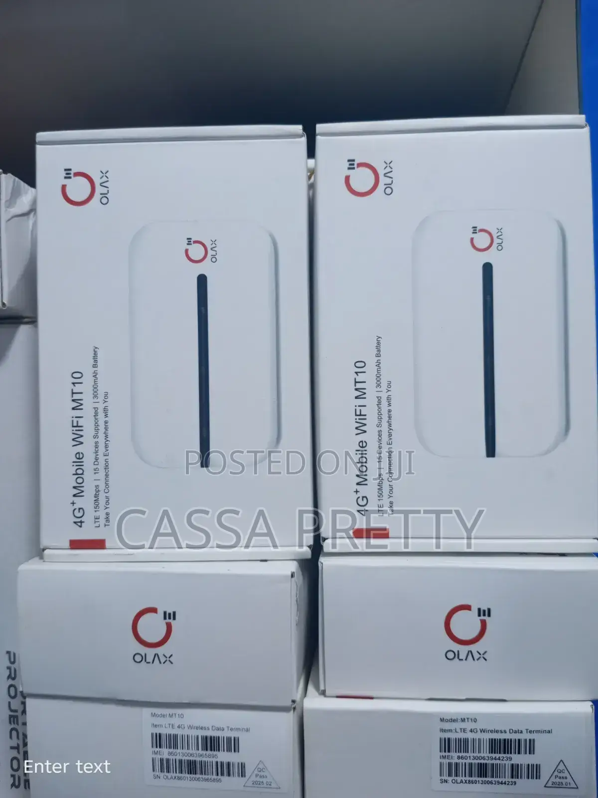 The OLAX 4G+ Mobile WiFi