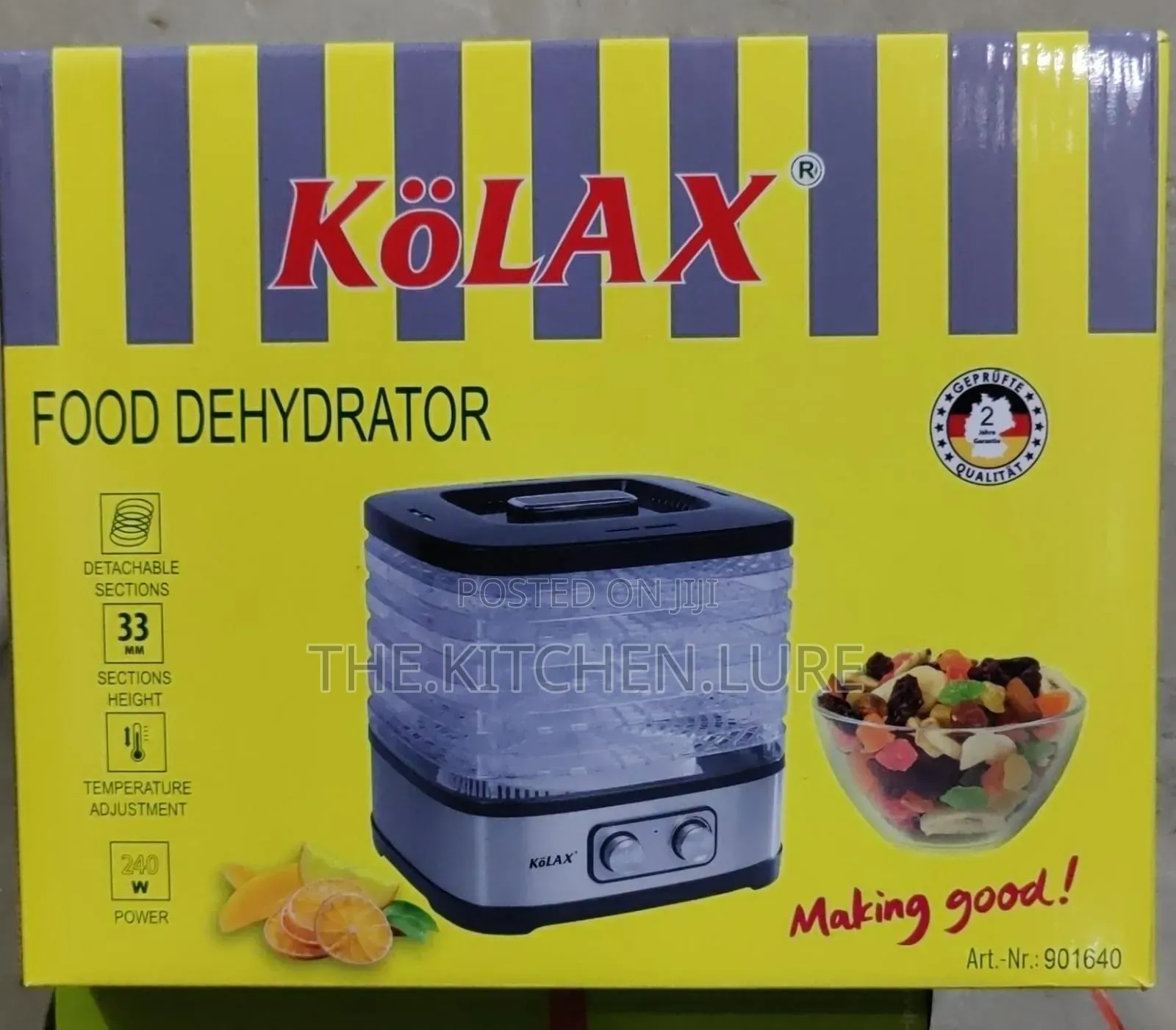 Kölax 5-Layer Electric Food Fruit Dehydrator