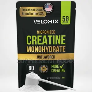 Micronised Creatine Monohydrate 300G Powder - 60 Servings