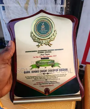 Premium Wooden Award Plaque