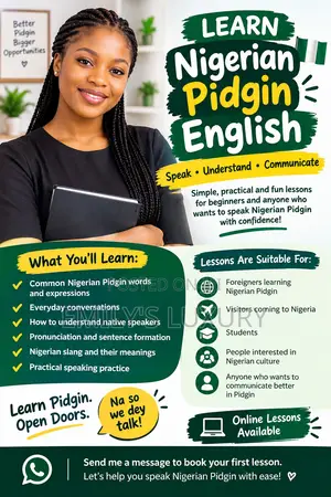 Learn Nigerian Pidgin English – Online Lessons