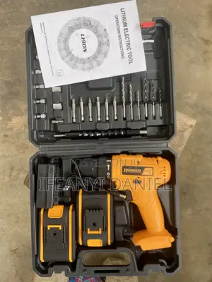 Hammaxi 21V Cordless Electric Drill – Complete Drill Screwdriver Set