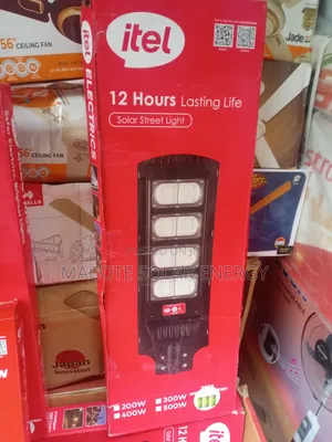 200w Itel Litthium Battery Solar Street Light