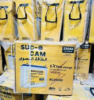 250ah 12v Suc_cam Tubular Battery