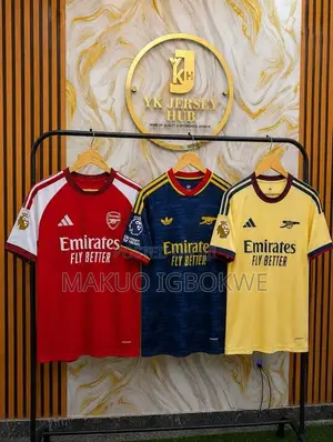 High Quality Arsenal Jerseys Home and Away