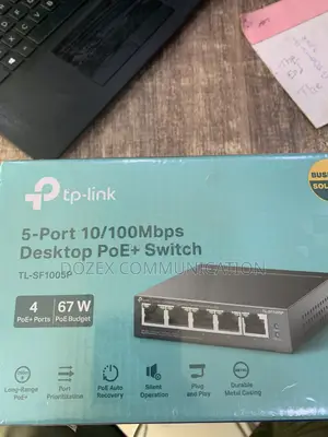 Tp Link 5 Port 10/100mbps Desktop Switch