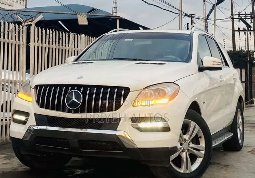 Mercedes-Benz M Class 2012 White