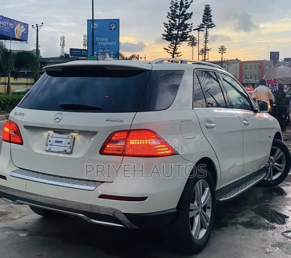 Mercedes-Benz M Class 2012 White