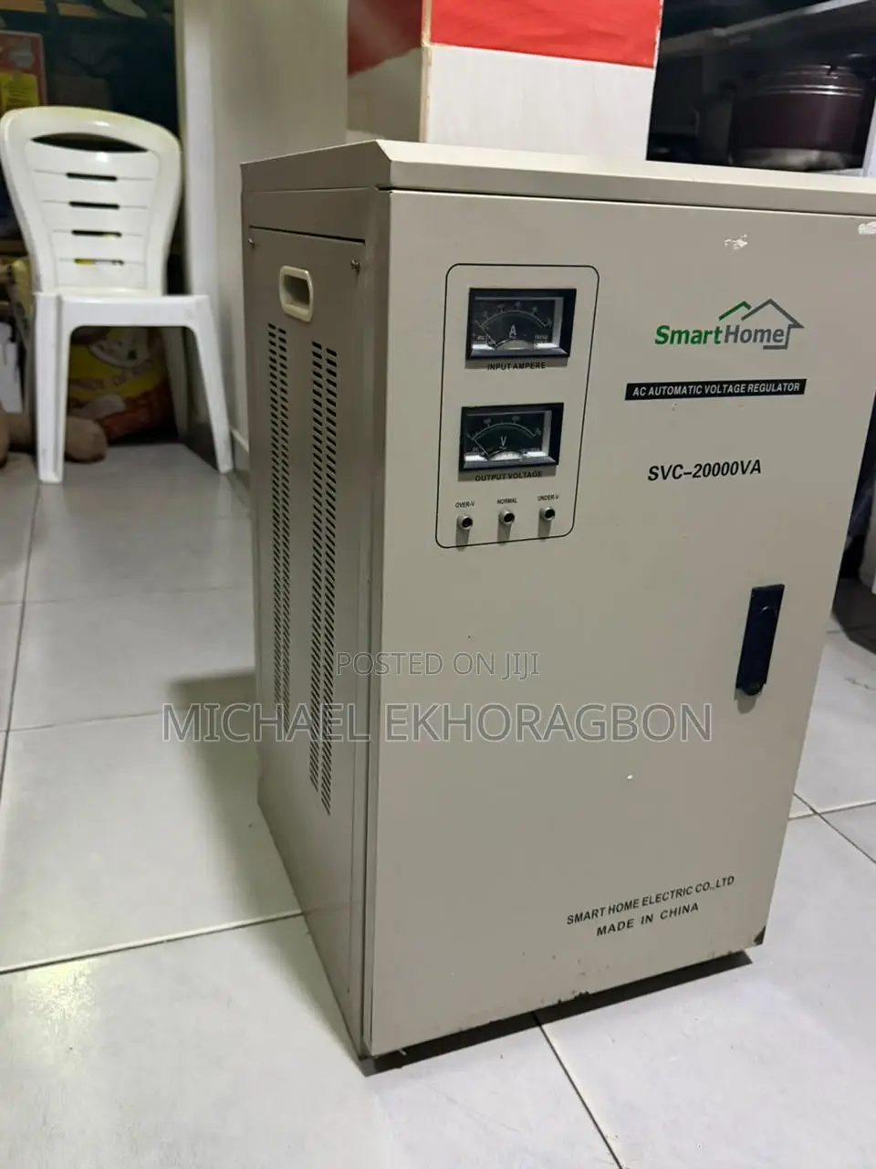 SmartHome 20kVA Single Phase Servo Voltage Stabilizer (Clean Working