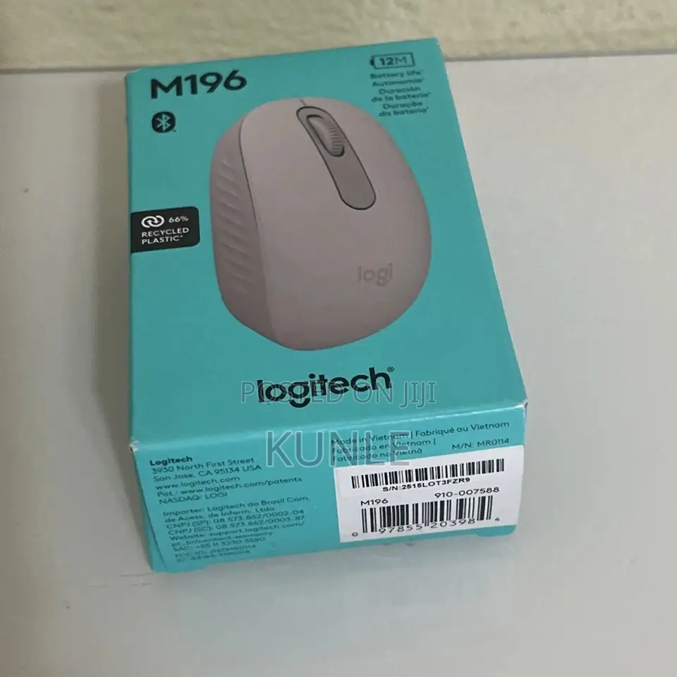 LOGITECH M196 Bluetooth Mouse - GRAPHITE