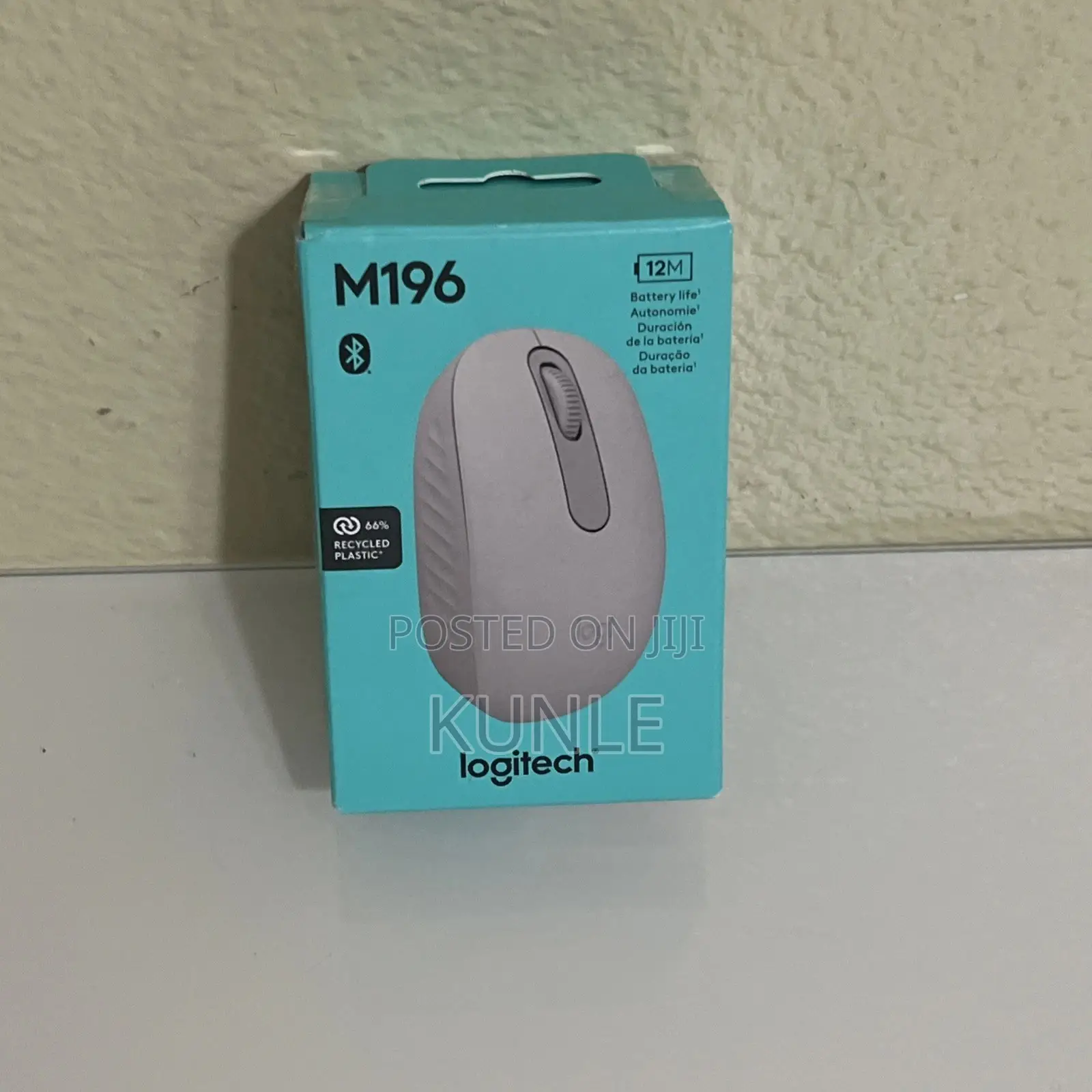 LOGITECH M196 Bluetooth Mouse - GRAPHITE