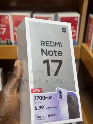 New Xiaomi Redmi Note 17 256 GB Black