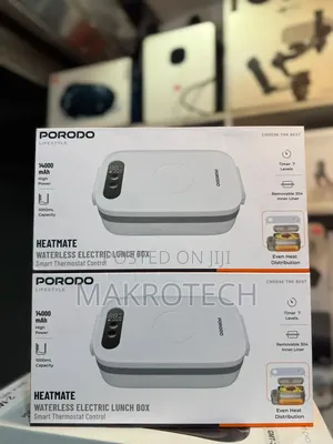 Porodo Lifestyle Heatmate Waterless Electric Lunch Box With Smart TMST